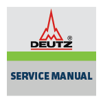 Picture of DEUTZ TD2011 L04 SERVICE MANUAL